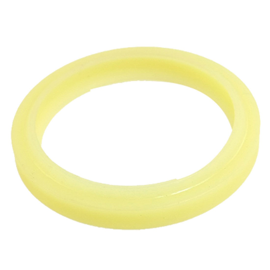 Beige 35.5mm x 43.5mm x 6.5mm PU Dust Seal Ring Wiper Gasket