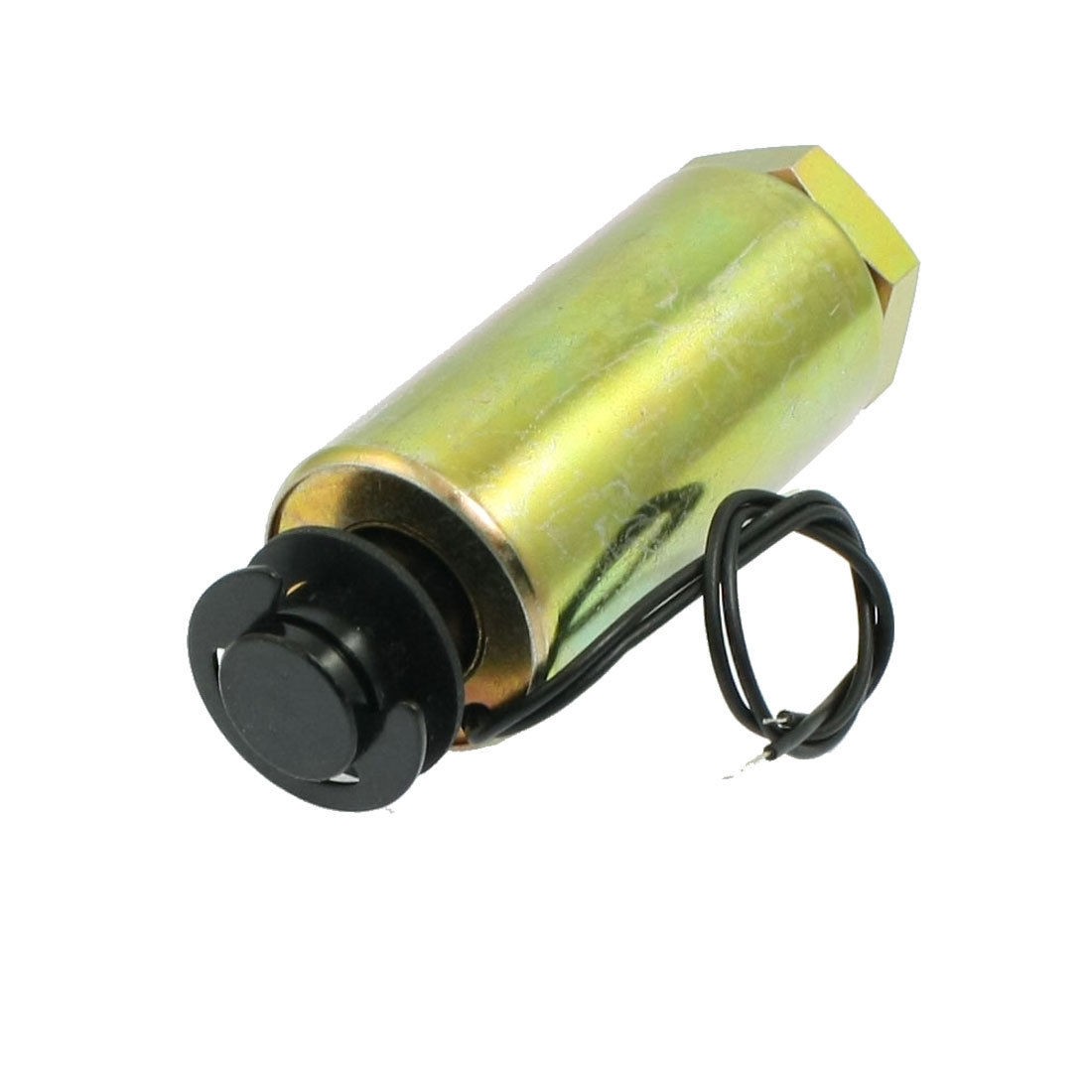 6mm Stroke 0 5N Cylindrical Tubular Pull Type Solenoid DC 24V 0 35A