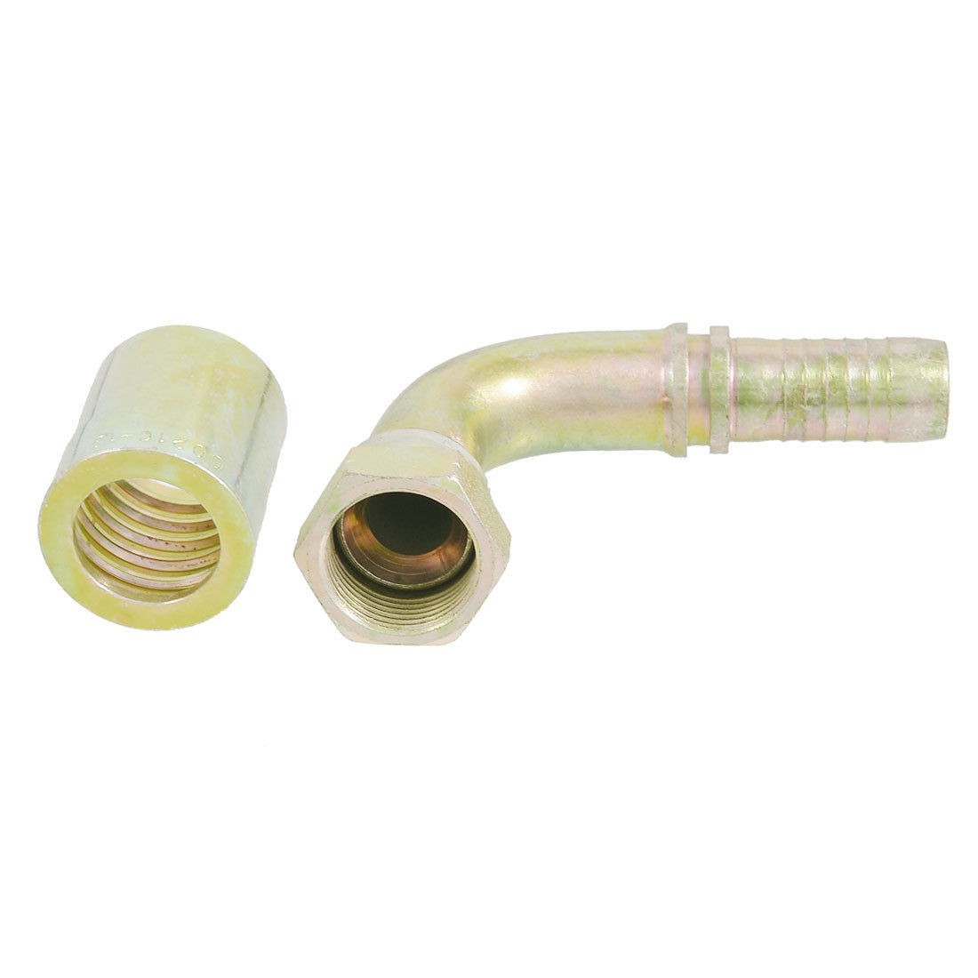 Hex Bushing 3/4" PT Female Threaded L Style Cone Flared Oil Pipe Fitting