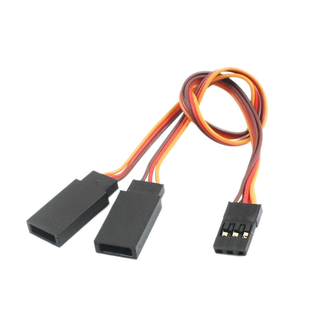 150mm Long Male to 2 Female Jr Connector Servo Extension for Plane Model
