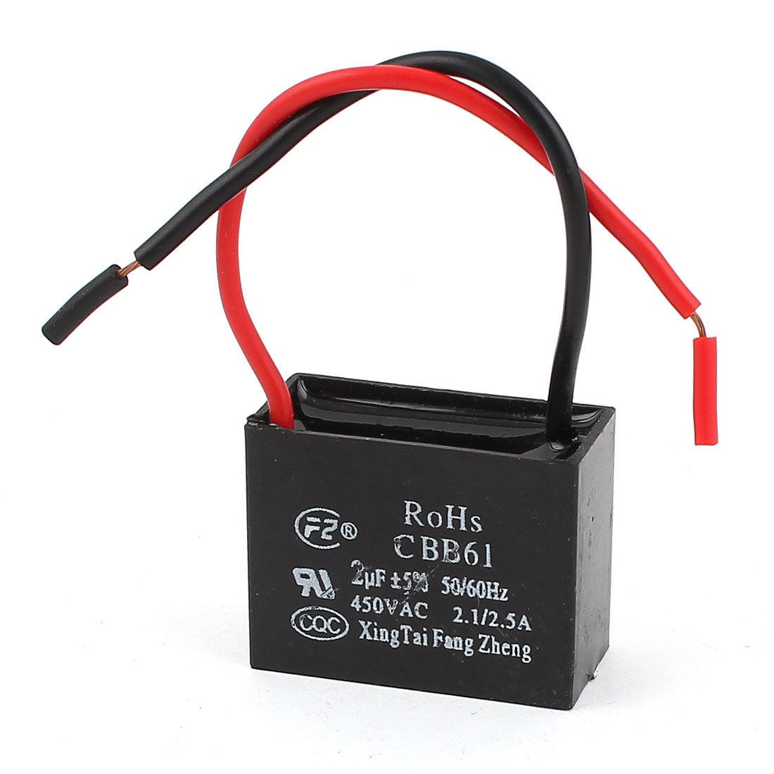 AC 450V 2uF 50 60Hz Fan Motor Running Capacitor CBB61