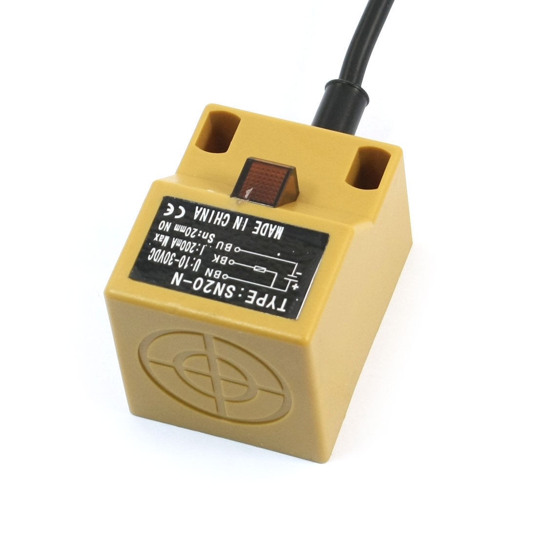 SN20 N No 20mm Detect Distance Inductive Sensor Proximity Switch w 2M Cable