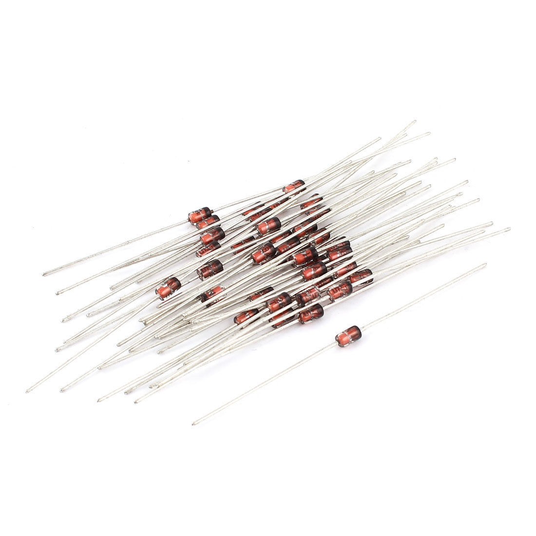 40 Pcs Axial Lead Zener Diodes Voltage Regulator 1N4728 1W 3 3V