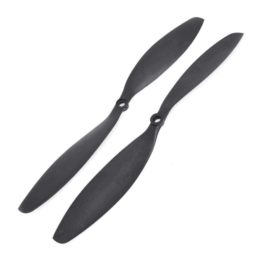 Pair Black 11x4 7 2 Blades CW CCW Replacement Propeller for RC Model Aircraft