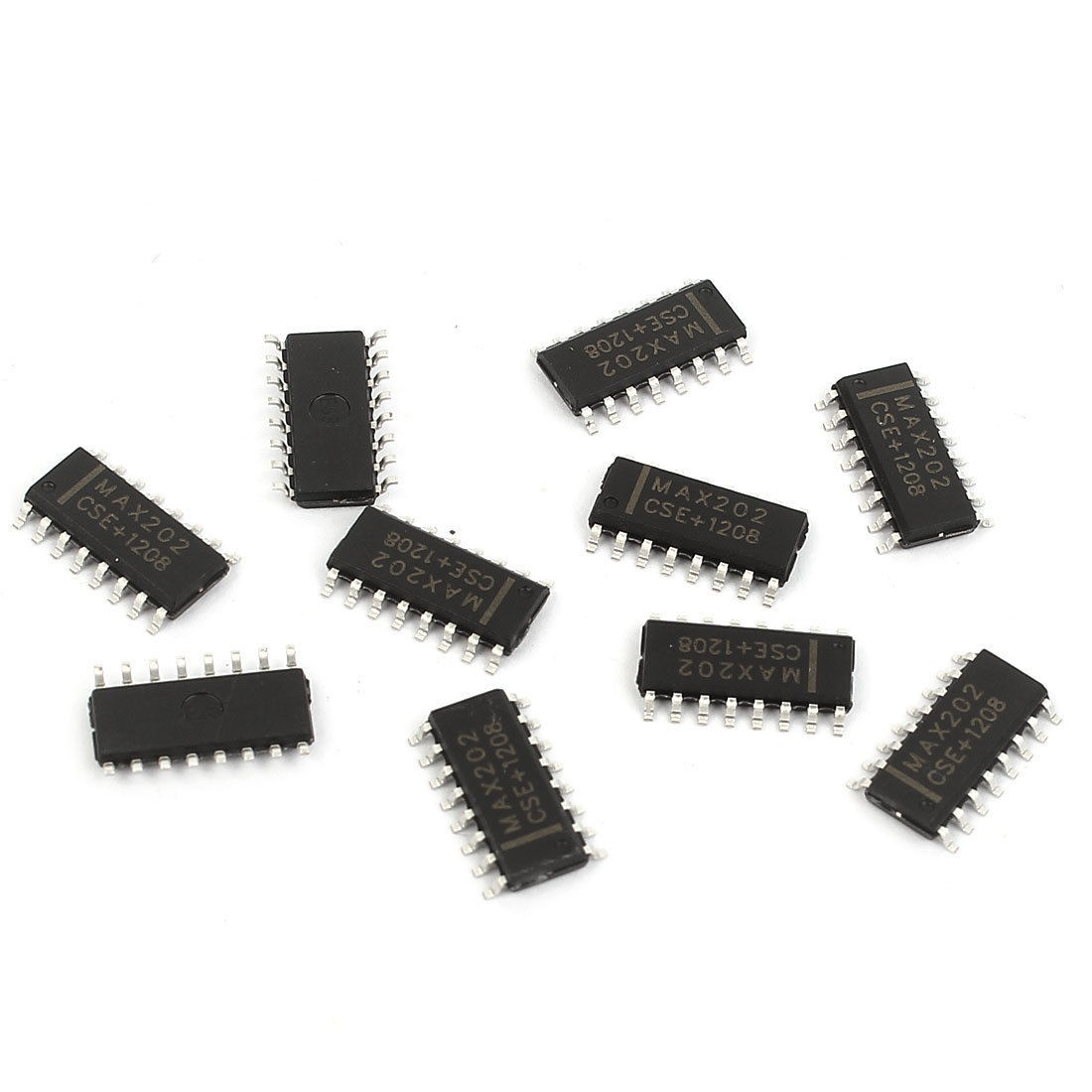 5 Pcs MAX202 MAX202CSE SOP 16 SMD 5V RS 232 Transceivers