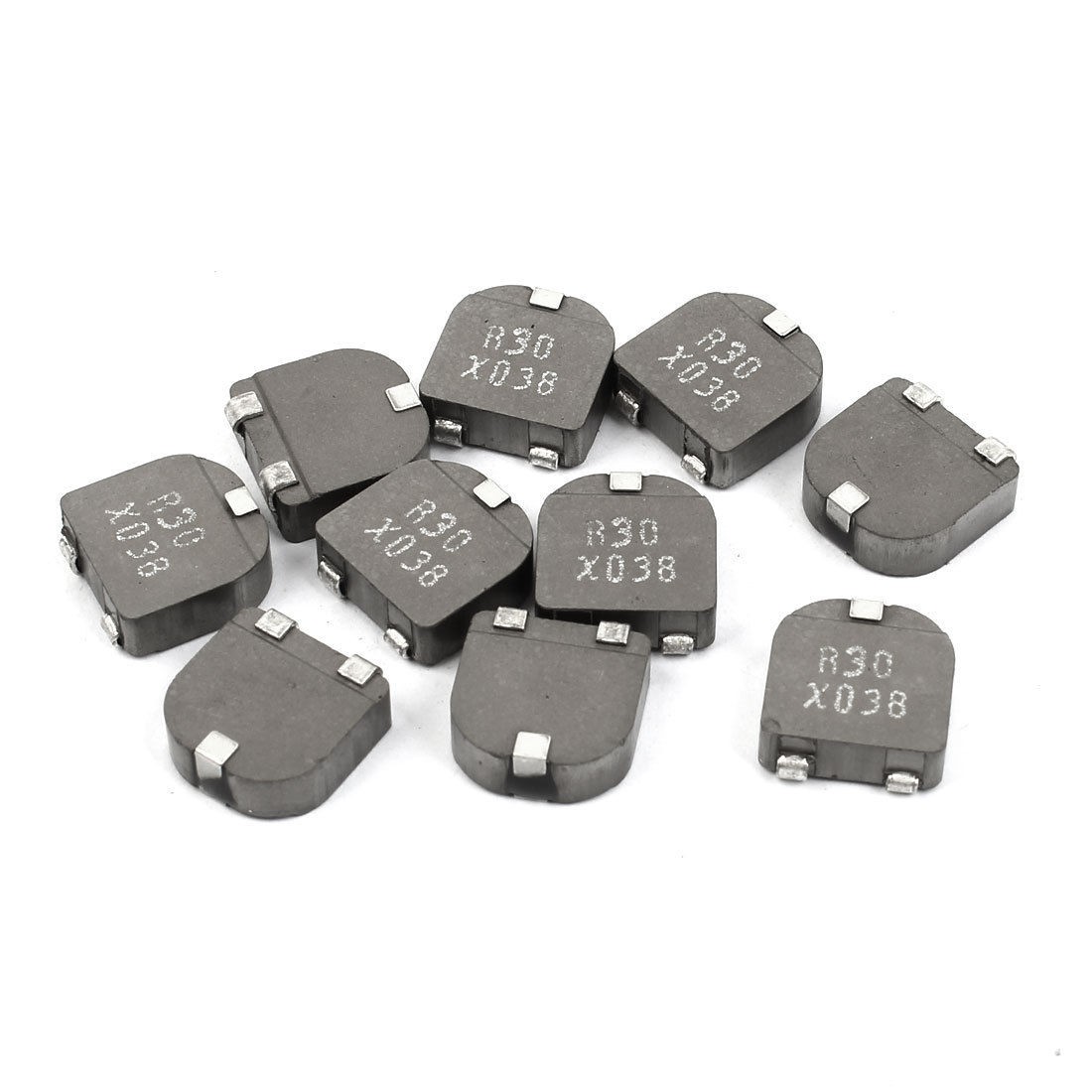 10 Pcs 0 3UH Inductance Surface Mounting SMD Power Inductors 12 5mmx12 5mmx4 5mm