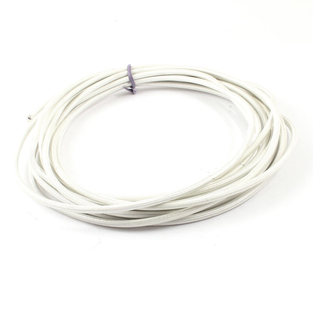 White 5 Meter 2.5mm2 500C Copper Core High Temperature Wire Cable
