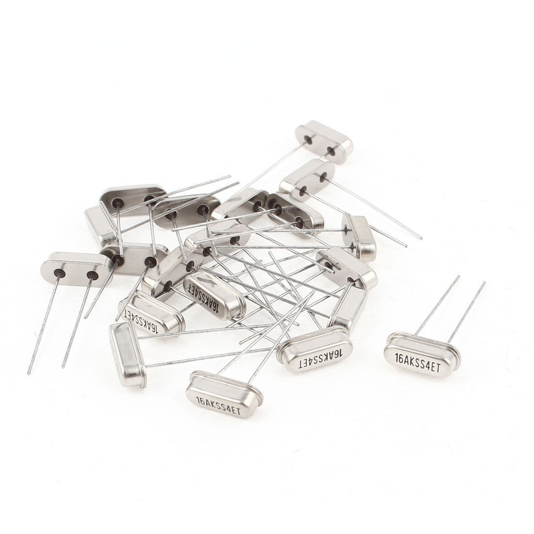 20 Pcs Low Profile 16MHz 16 000MHz Quartz Crystal Oscillator HC 49S Replacements