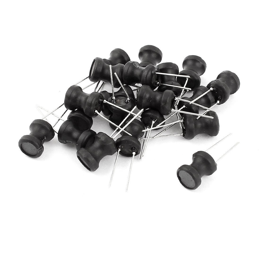 20 Pcs DIP Mount 22UH Inductance 8mmx10mm Radial Leaded Power Inductors