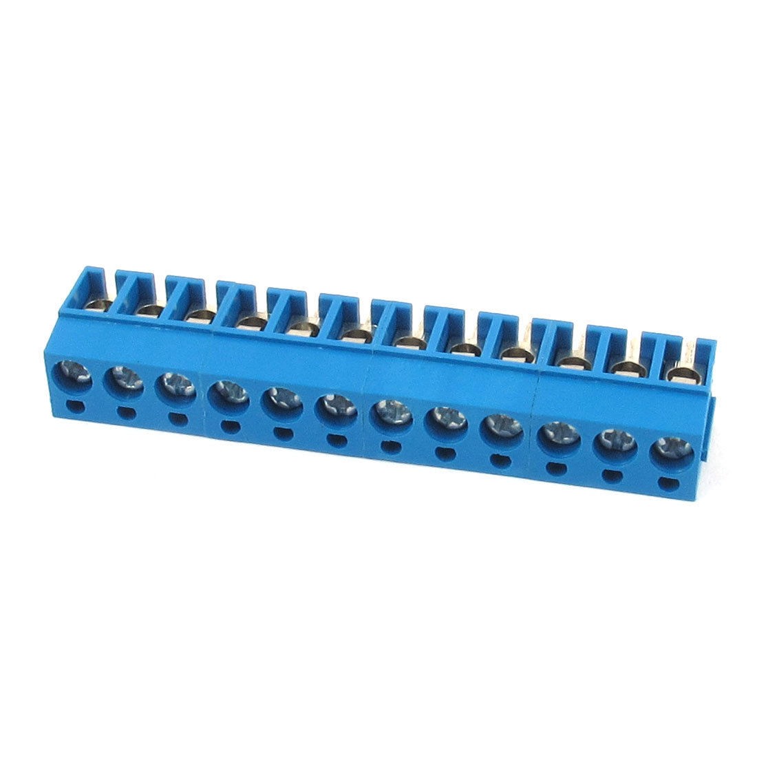 12P Plug-in PCB Screw Terminal Block Connector 5mm Pitch for 14-22 AWG Wire