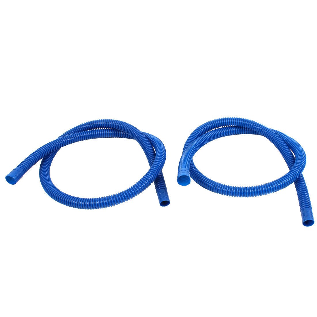 1 1 Meters Blue Plastic Insulation Connecting Air Conditioner Tube 2 Pcs