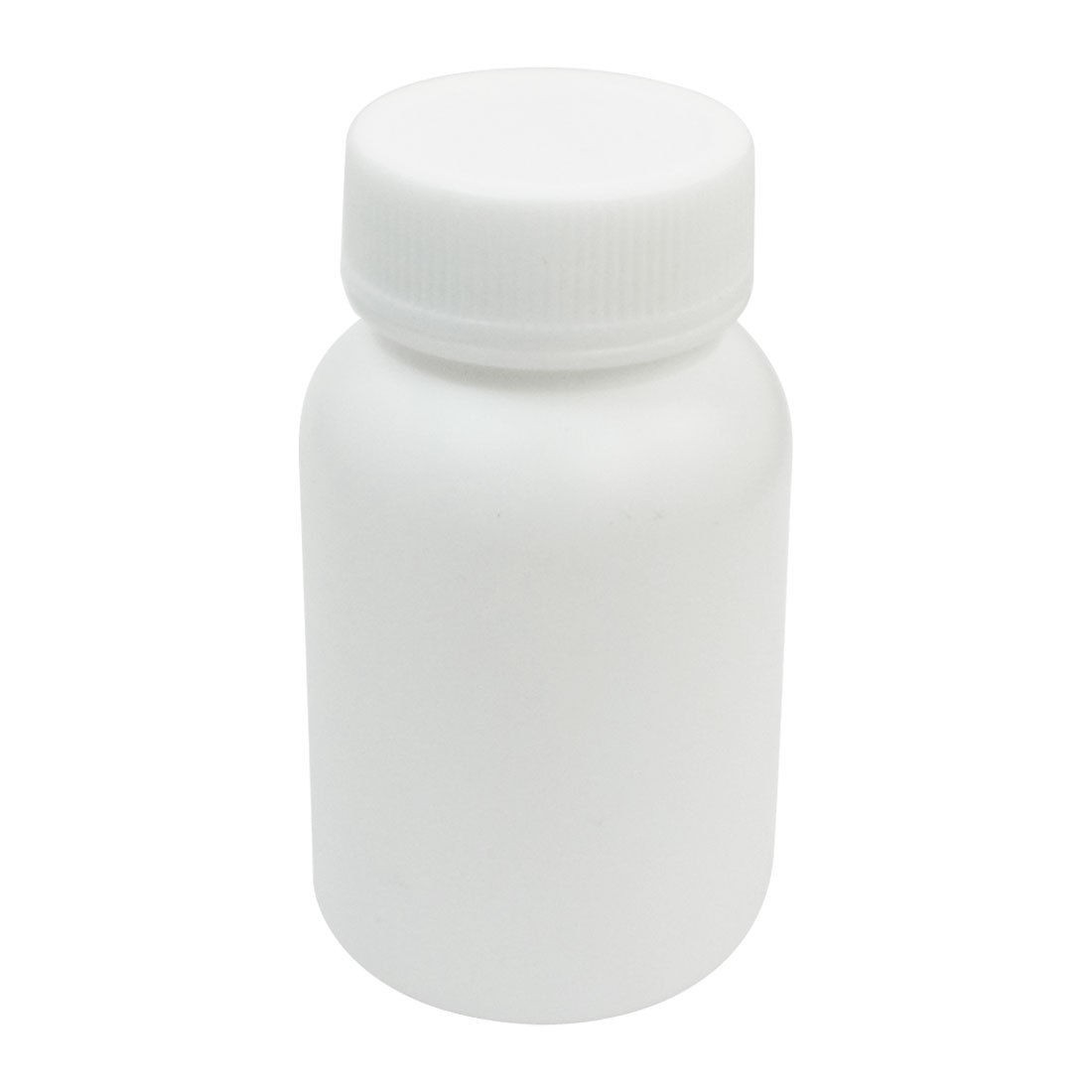 50ml White 27mm Dia Widemouth Chemical Storage Bottle Container for Laboratory