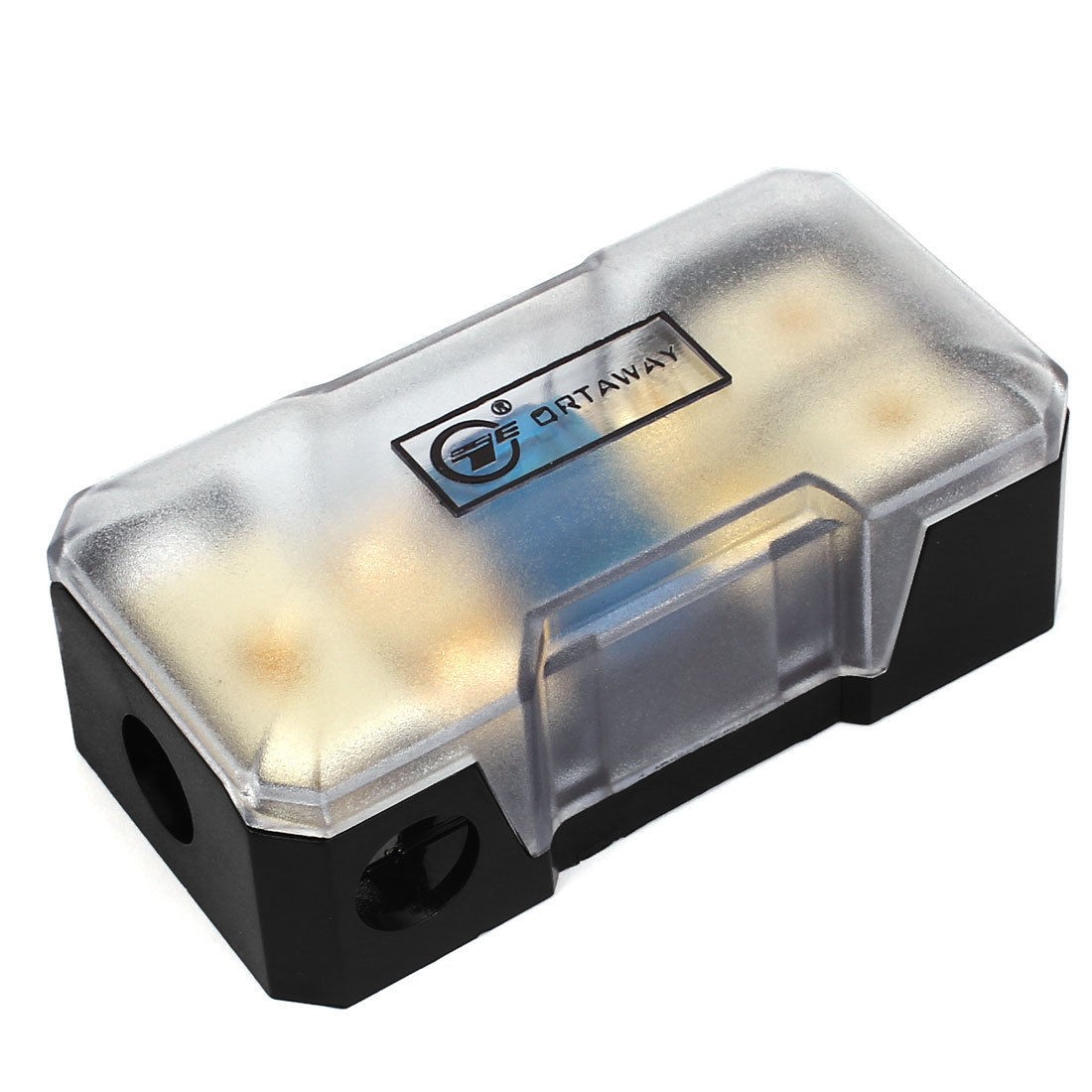 Plastic Cover Stereo Audio Amplifier Wire Inline ANL Fuse Holder 60A