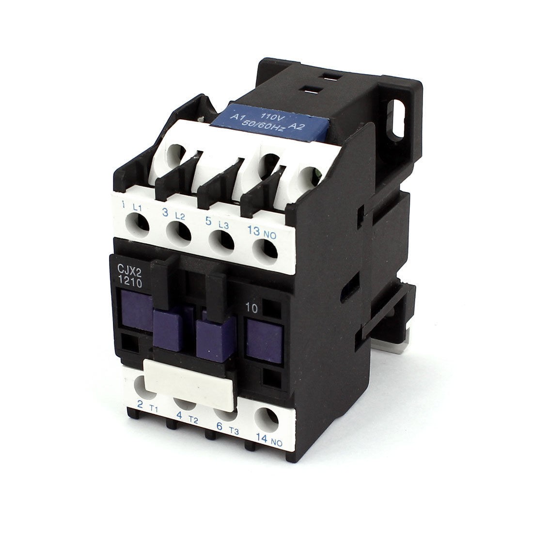 AC 110V 50/60Hz 3 Phase Motor Control AC Contactor Ui 660V Ith 20A CJX2-1210