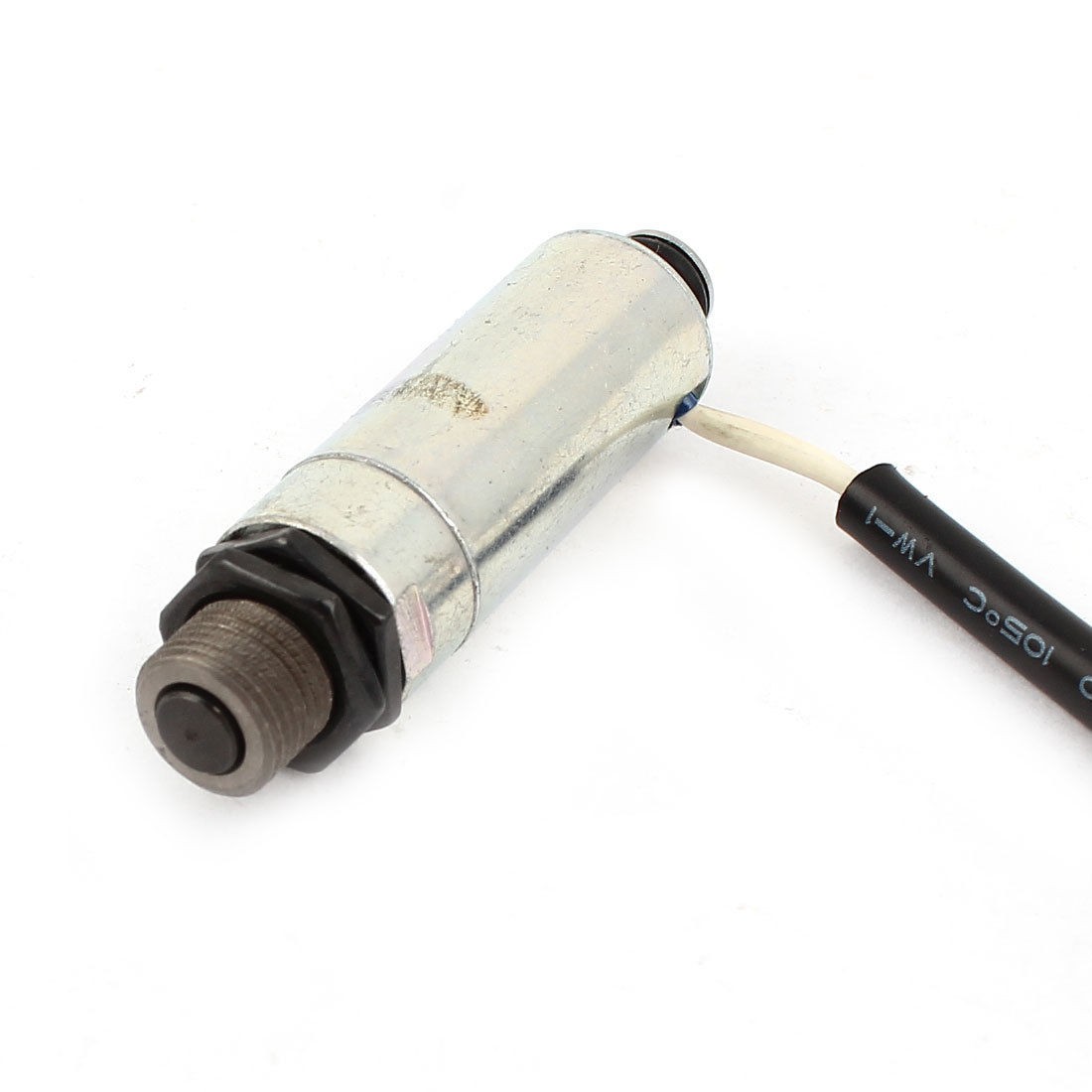 DC 24V 0 8A 4mm 350g 0 77lb Pull Type Tubular Solenoid Electromagnet