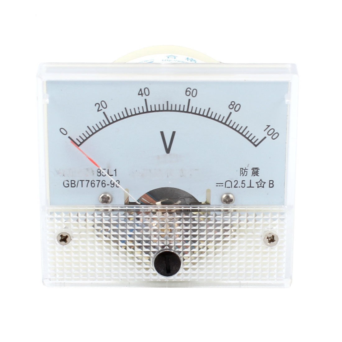 85L1 Analog Panel Volt Voltage Meter Voltmeter Gauge DC 0 100V