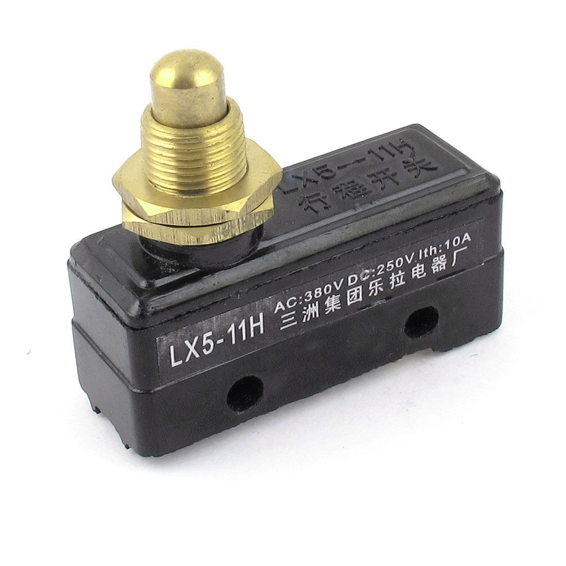 SPDT 1NO 1NC Panel Mount Momentary Push Plunger Actuator Micro Switch LX5 11H