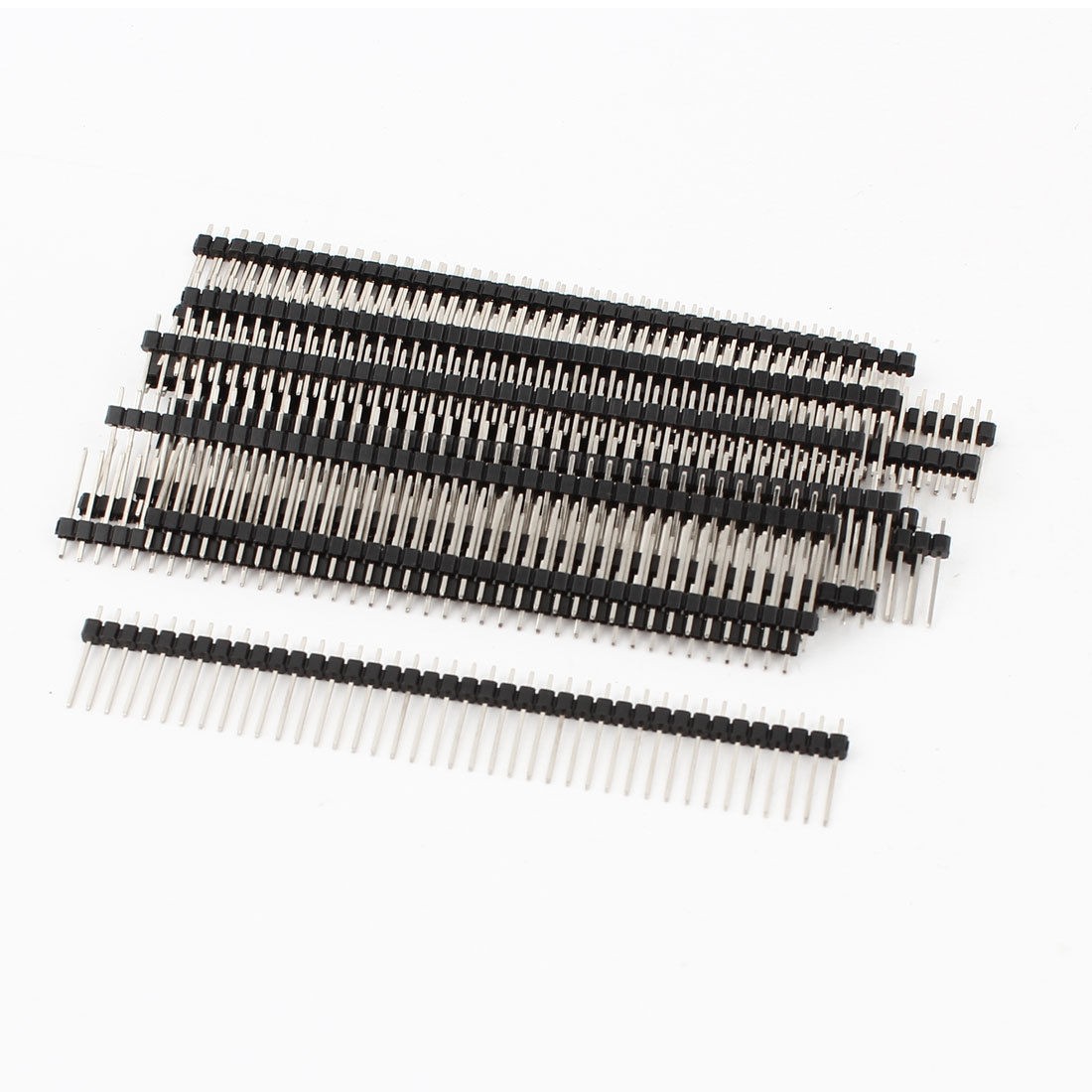 20pcs 40pin 2mm Breakable Straight Single Row Male Pin Header Strip