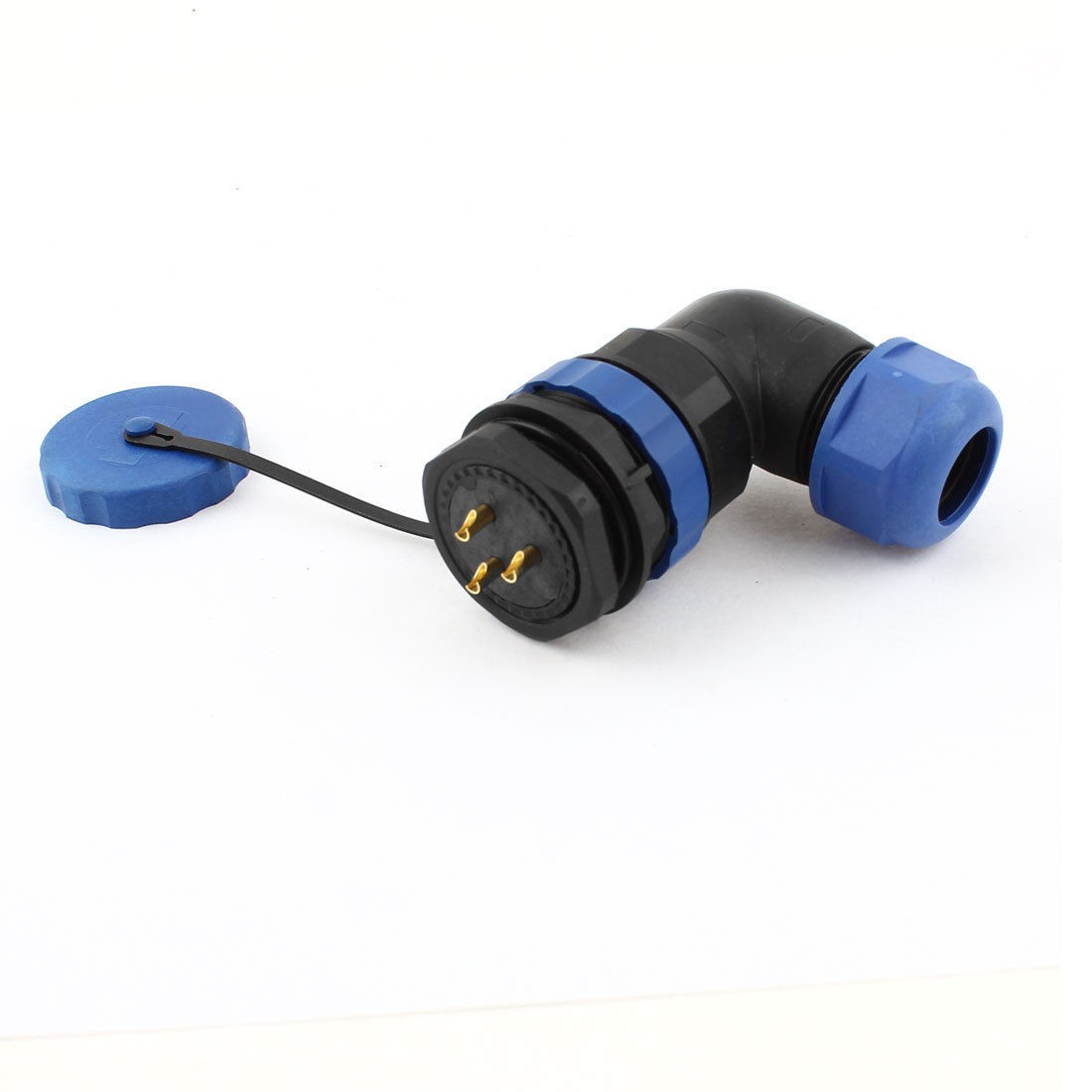 SD28 28mm 3 Pin Elbow Waterproof Aviation Connector Plug Socket IP68