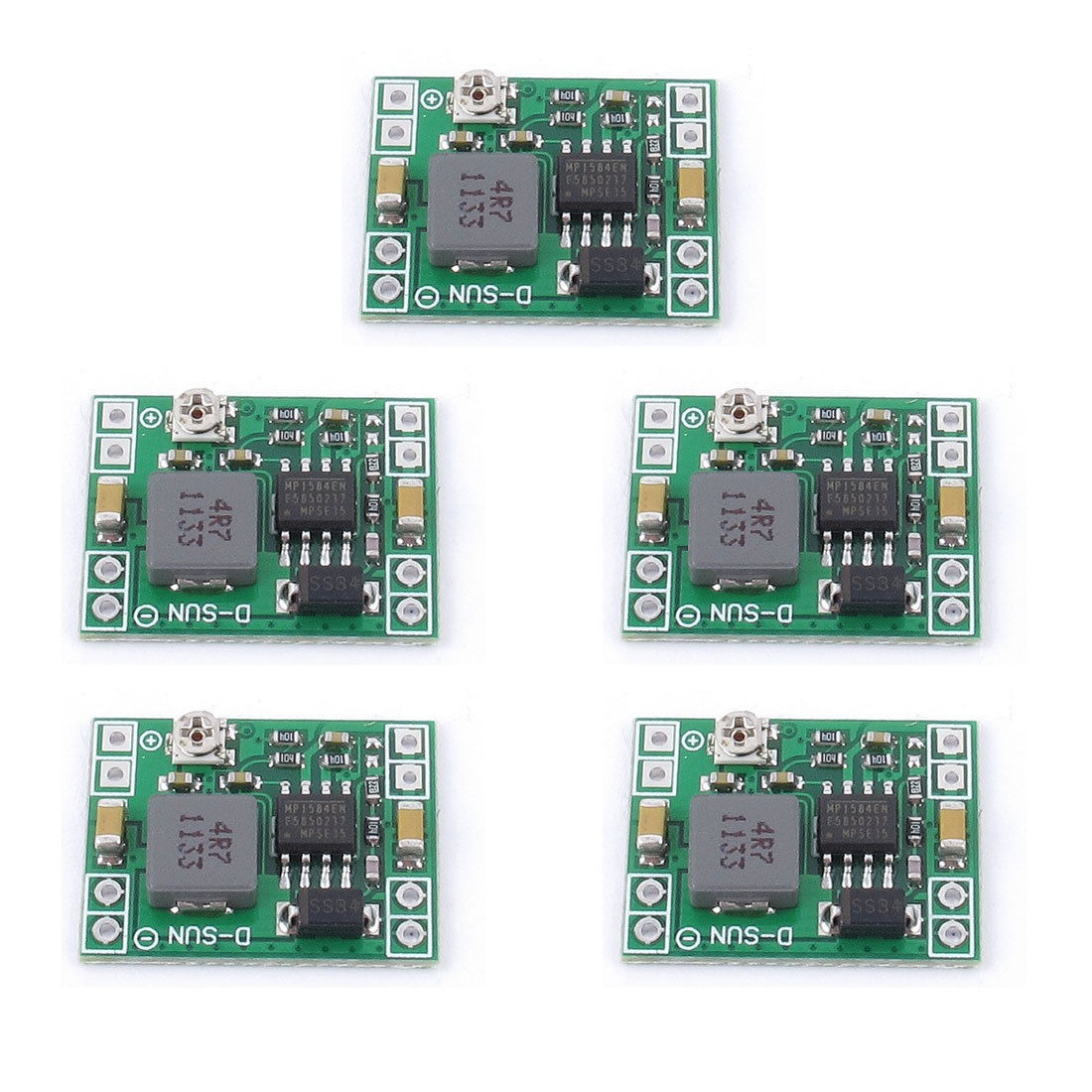 2 x Mini 3A DC DC Adjustable Step Down Converter Standard Power Module LM2596
