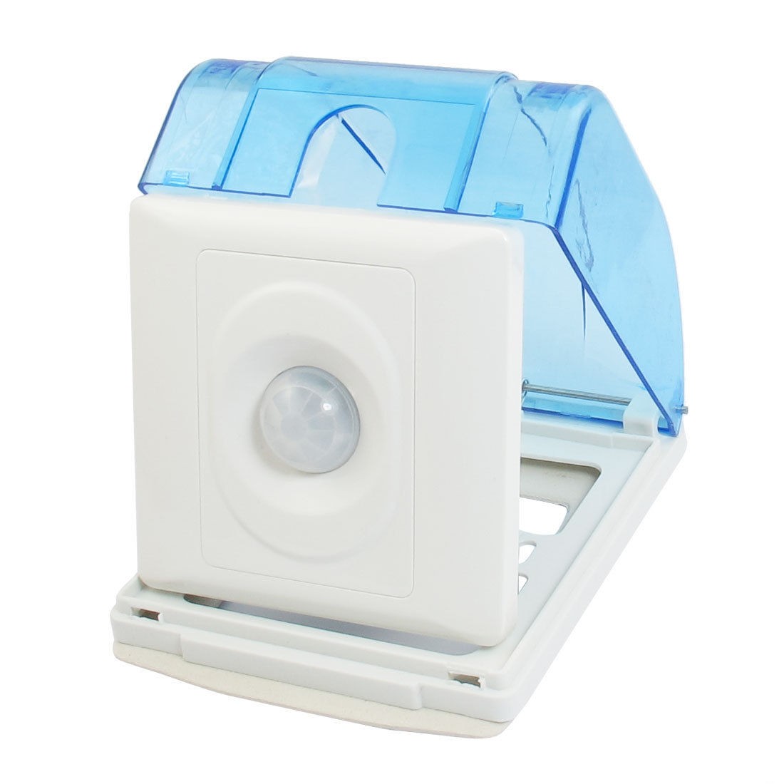 AC 180 250V 50Hz 25 100W Load PIR Motion Sensor Switch w Blue Clear Cover