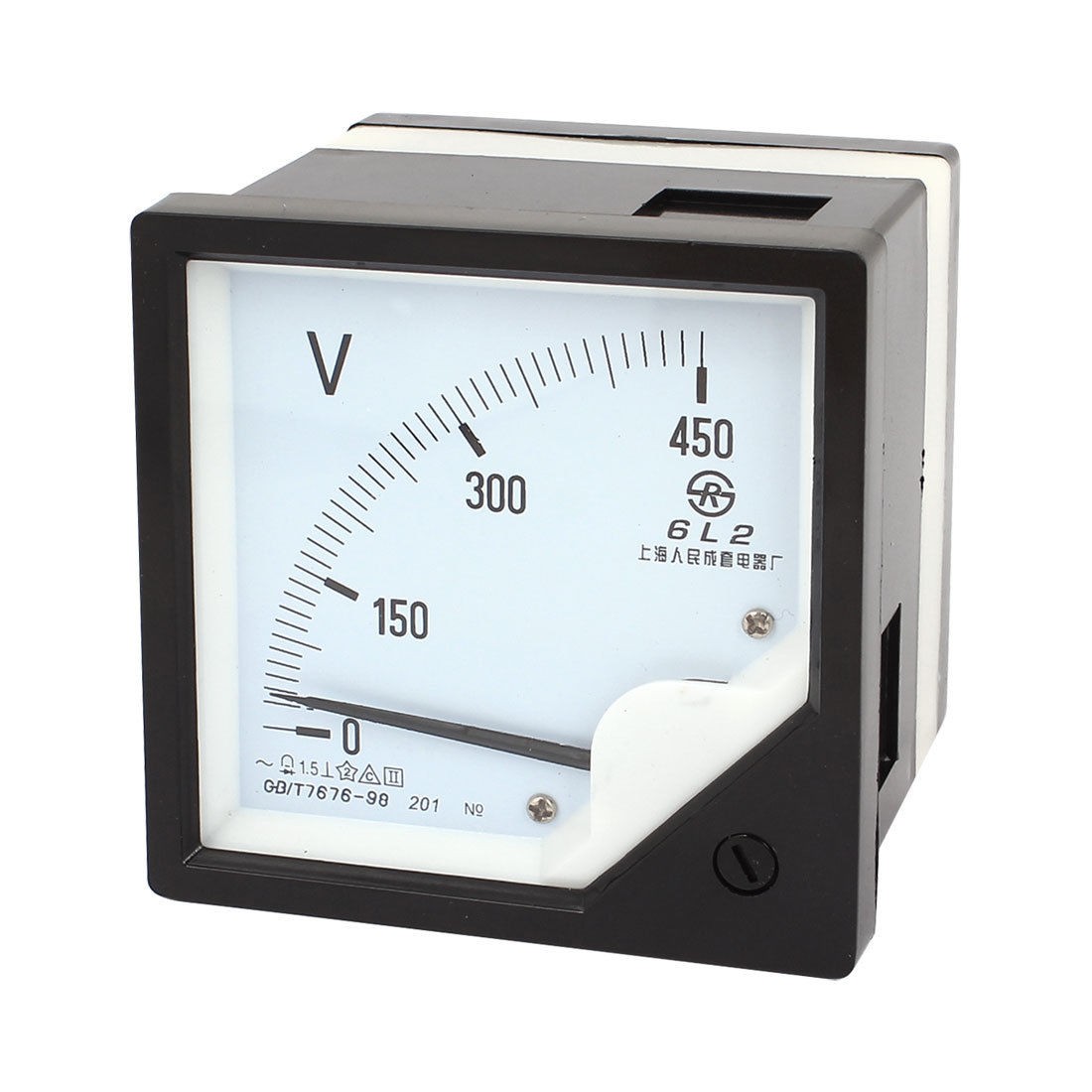 AC 0 450A 6L2 Current Analog Ampere Panel Meter Ammeter Class 1 5