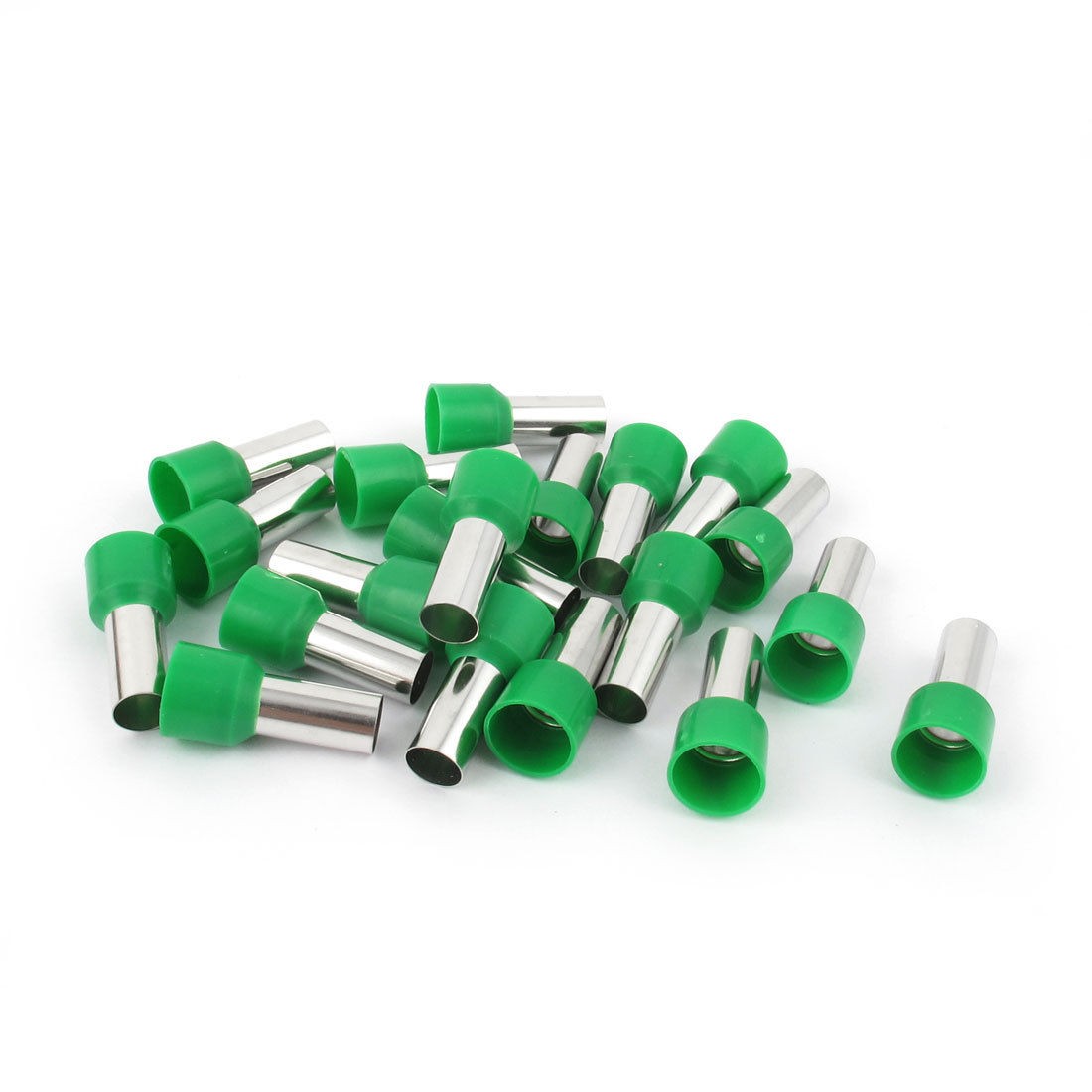 20 Pcs Wire Crimp Connector Terminal Insulated Ferrule Green E16 12 6AWG 16MM2