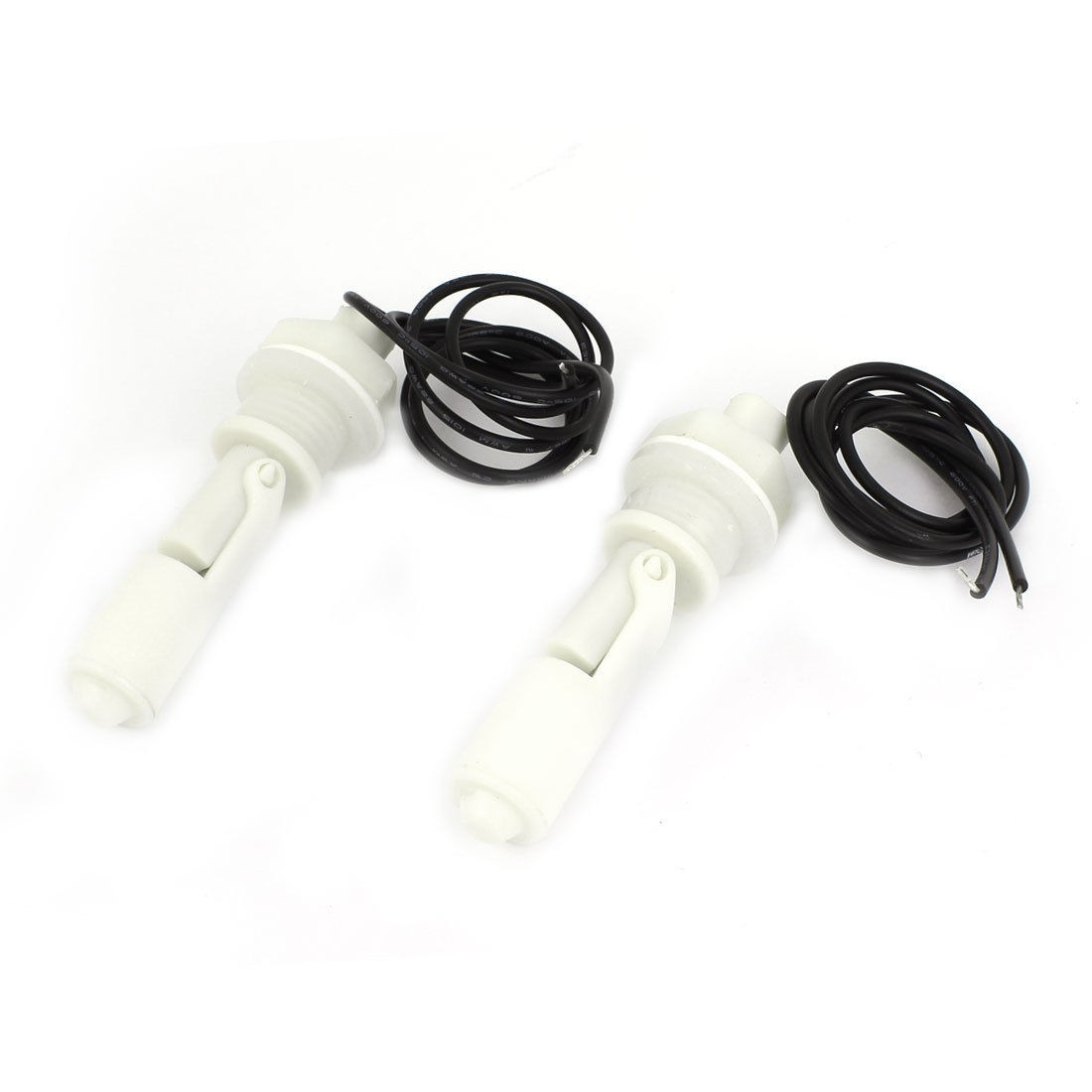 2 Pcs 600V 22A Liquid Water Level Sensor Vertical Mount White Float Switch
