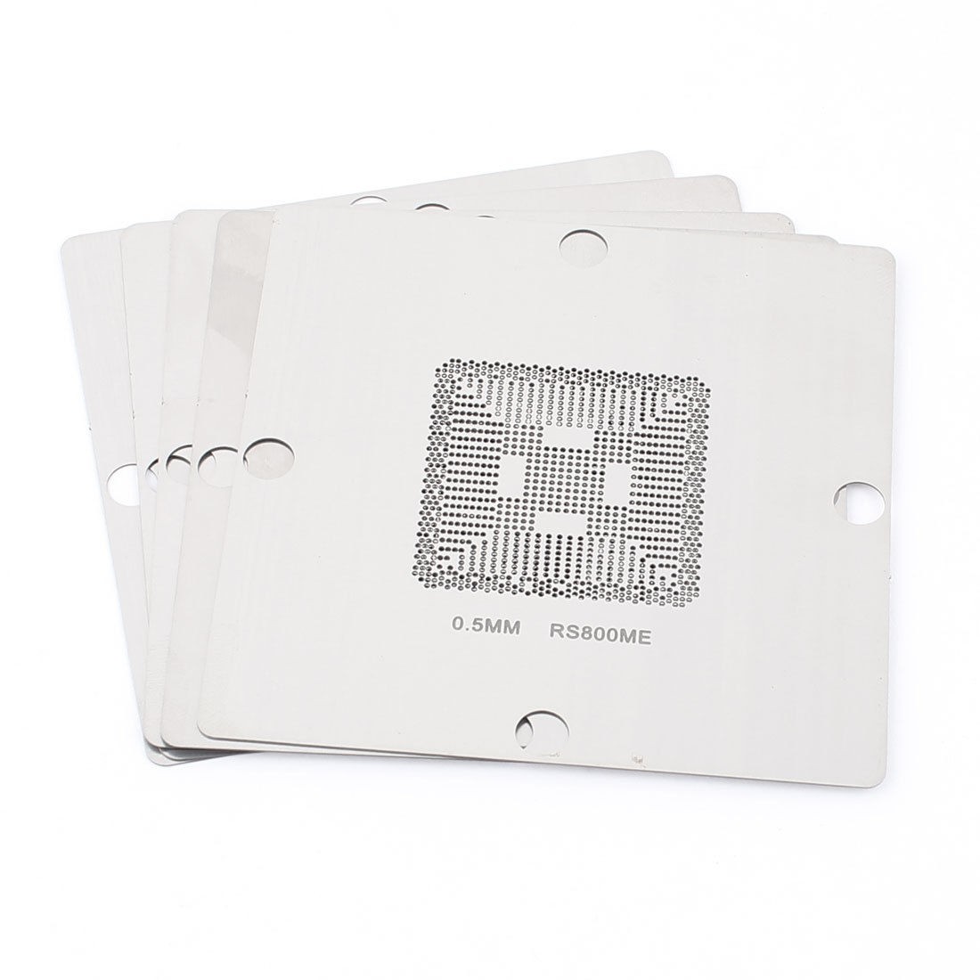 5pcs 80x80mm Rework BGA Reball Reballing Universal Stencil Template for RS800ME
