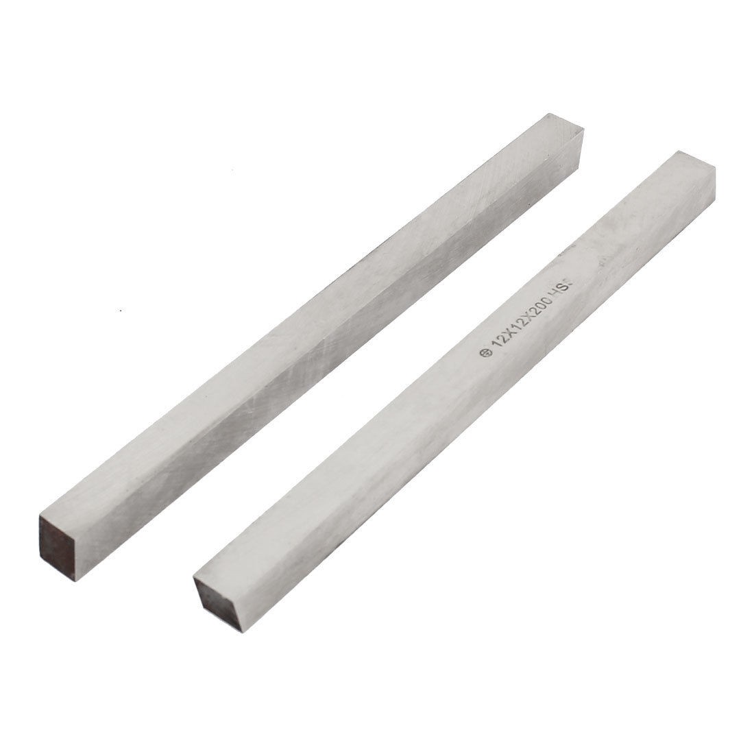 Parallelogram Metalworking Cutting Lathe HSS Tool Bit 12mmx12mmx200mm 2 Pcs