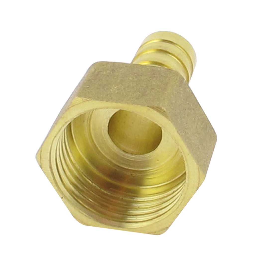20mm Female Thread Brass Straight Bard Hose Connector for 10mm Tube Tubing