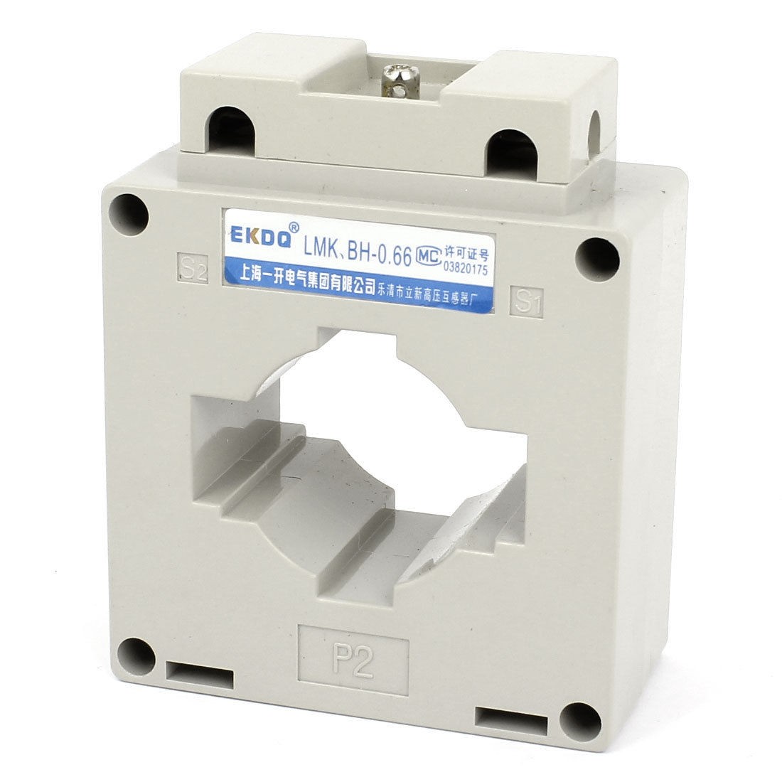 Meter Gauge 0 66 3KV 5VA 50 60Hz 1T 600 5 Ratio Ct Current Transformer Gray