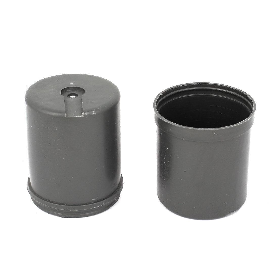 Gray Plastic Shell Capacitor Protector Junction Box 120mm x 54mm