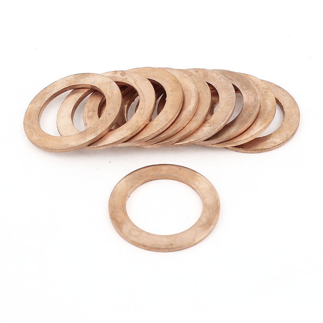 10pcs 18mmx27mmx1 5mm Copper Washer Flat Ring Seal Gasket Fitting