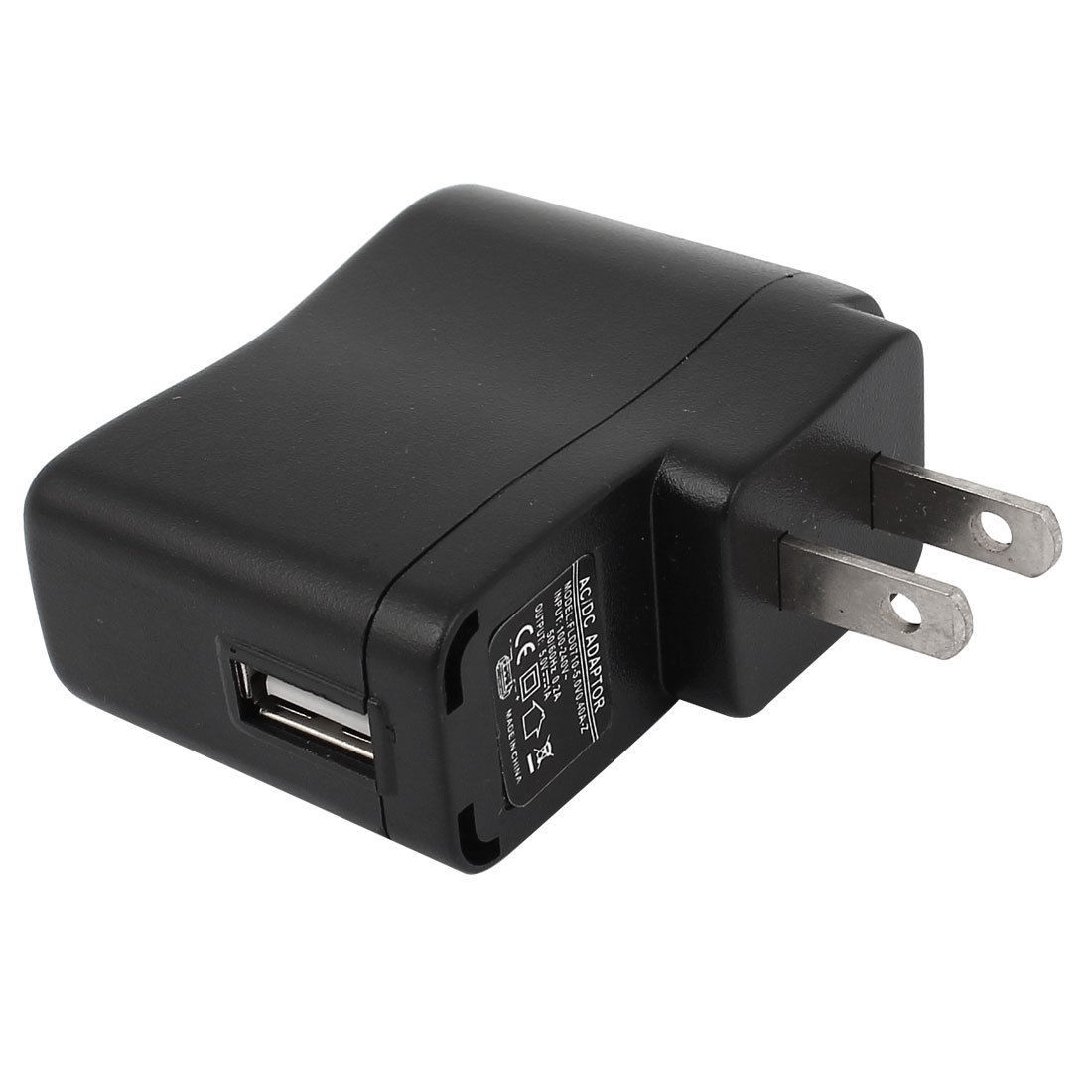 US Plug to USB Female Socket AC 100 240V DC 5V 1A Power Converter Adapter