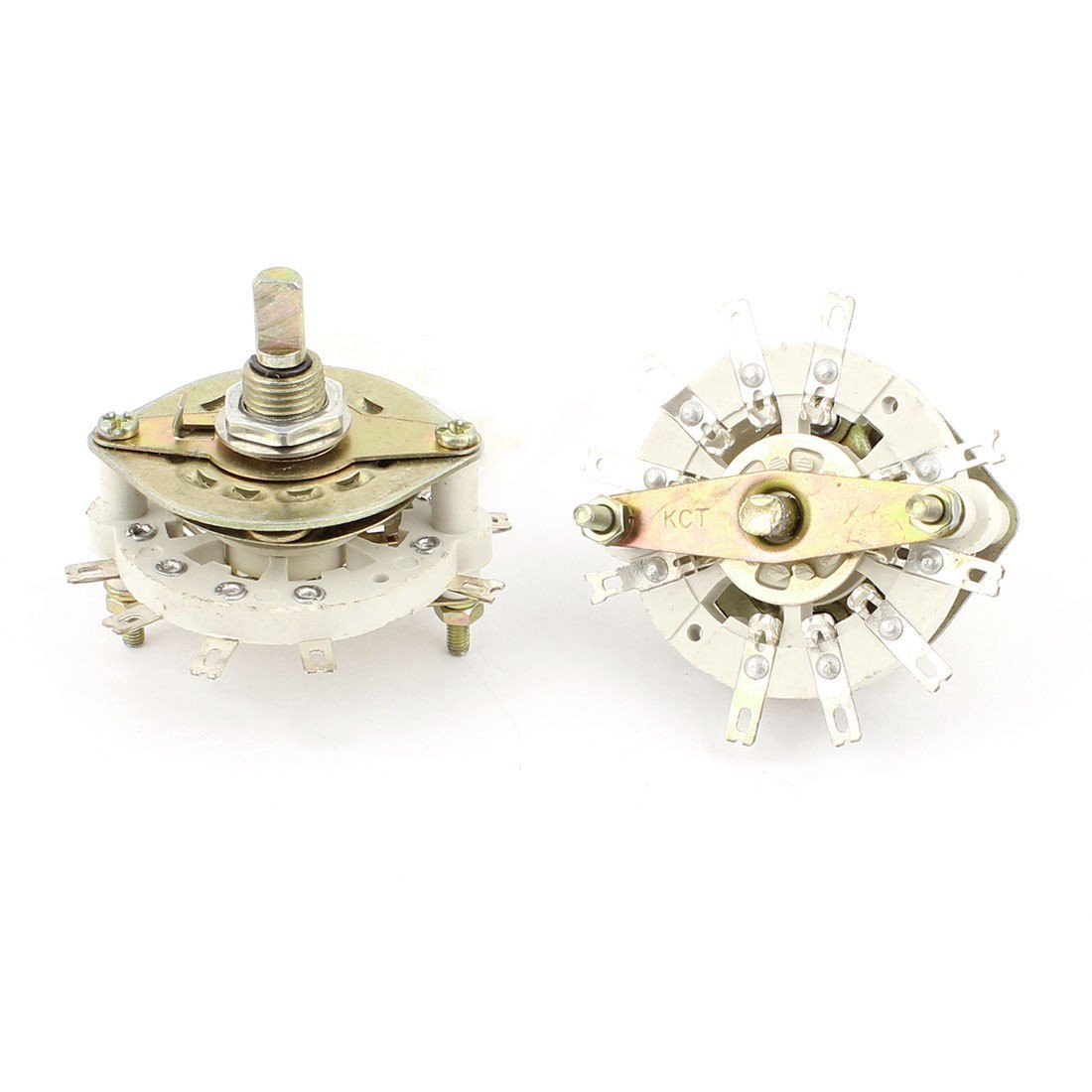 2pcs RF Power Channel Selector Rotary Switch 1 Pole 4 Position 1P4T