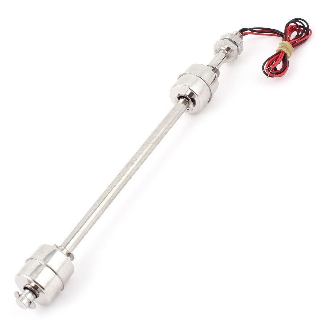 250mm Stainless Steel Twin Channel Vertical Water Level Sensor Float Ball Switch