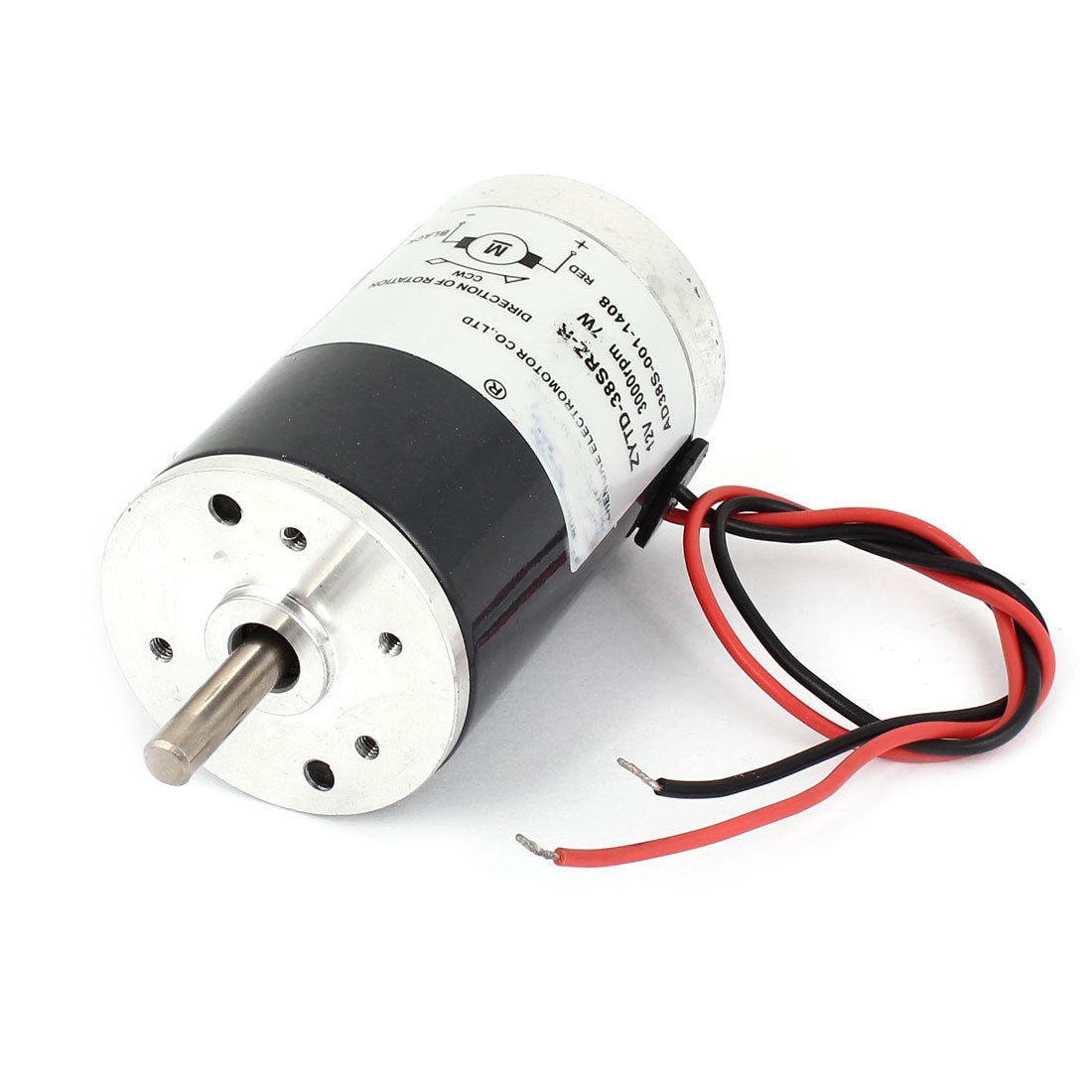 DC 12V 7W 3000RPM Brushed Motor Replacement 40mm Diameter 65mm Height