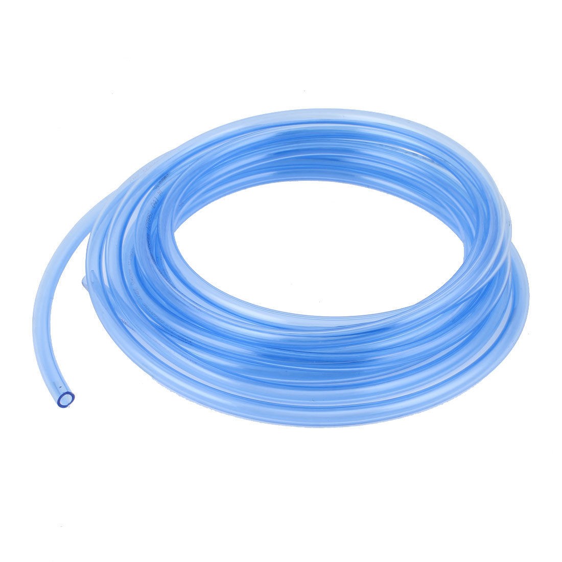 8mm OD 5mm ID Fuel Gas Air Polyurethane PU Tubing Hose Pipe 5M Clear Blue