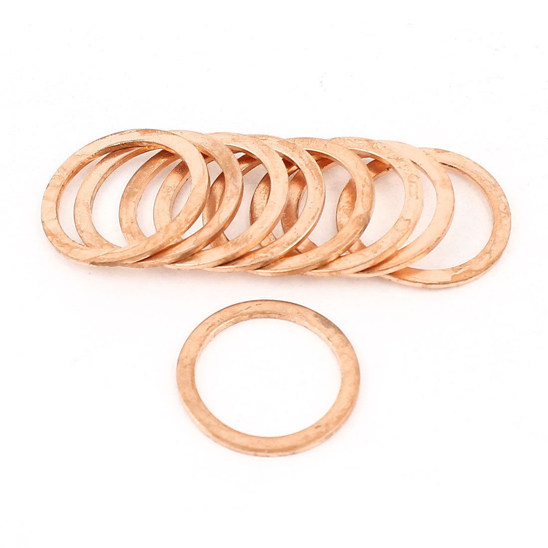 10pcs 22x28x1 5mm Copper Flat Washer Gasket Spacer Seal Fasteners for Industrial