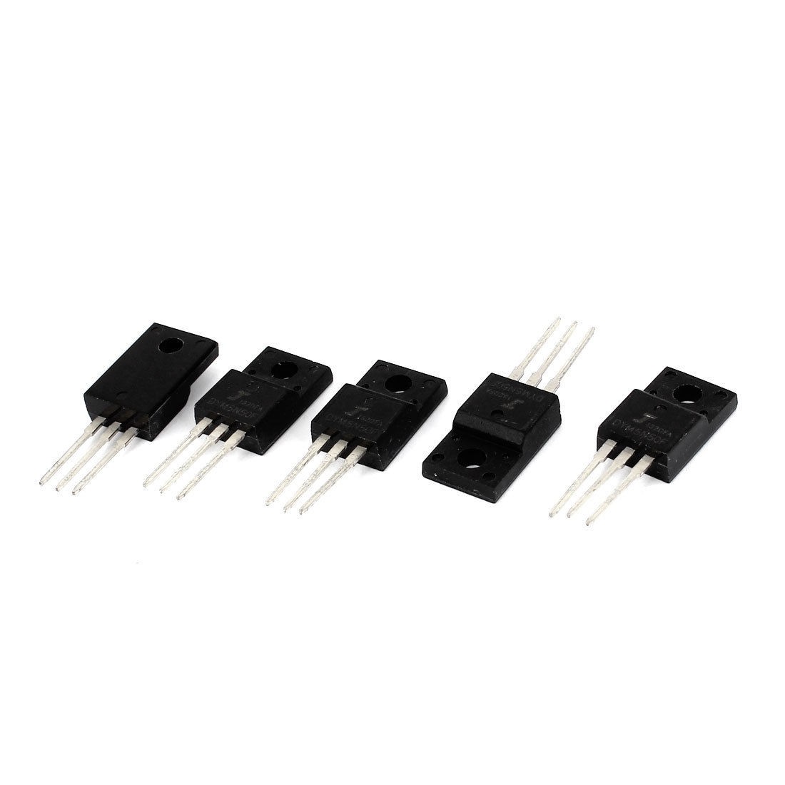 5A 500V 5N50F 3 Terminals Semiconductor N Channel Power MOSFET Transistor 5 Pcs