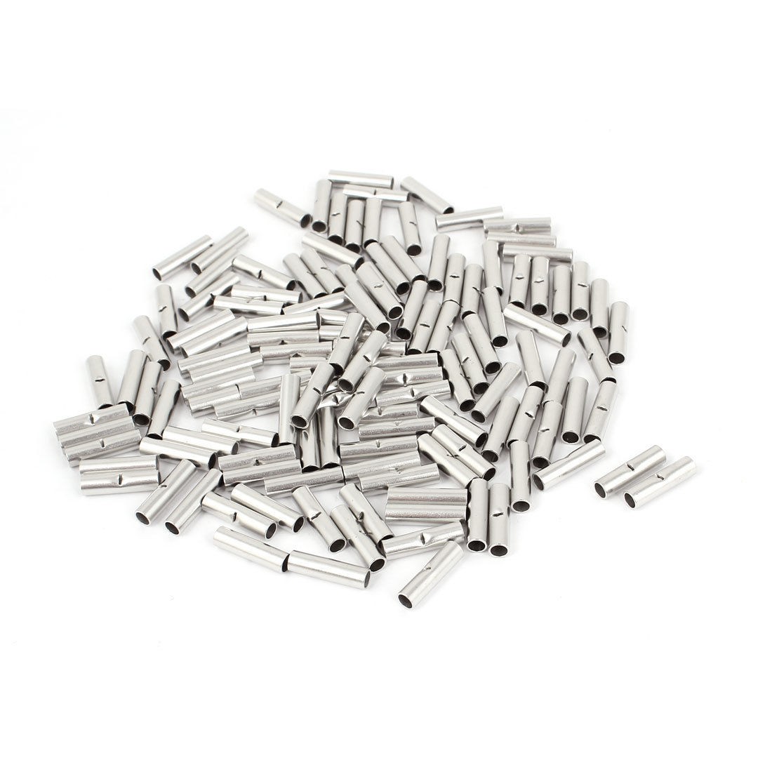 130 Pcs BN1 Intermediate Joint Copper Connection Pipe Connected to Terminal Wire