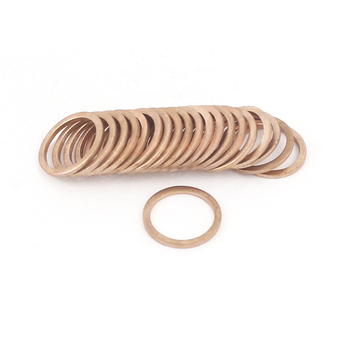 20pcs 16x20x1 5mm Copper Flat Washer Gasket Spacer Seal Fitting Fasteners