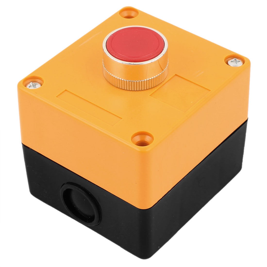 AC 660V 10A LAY37 Red Cap Self Locking Push Button Switch Station Control Box