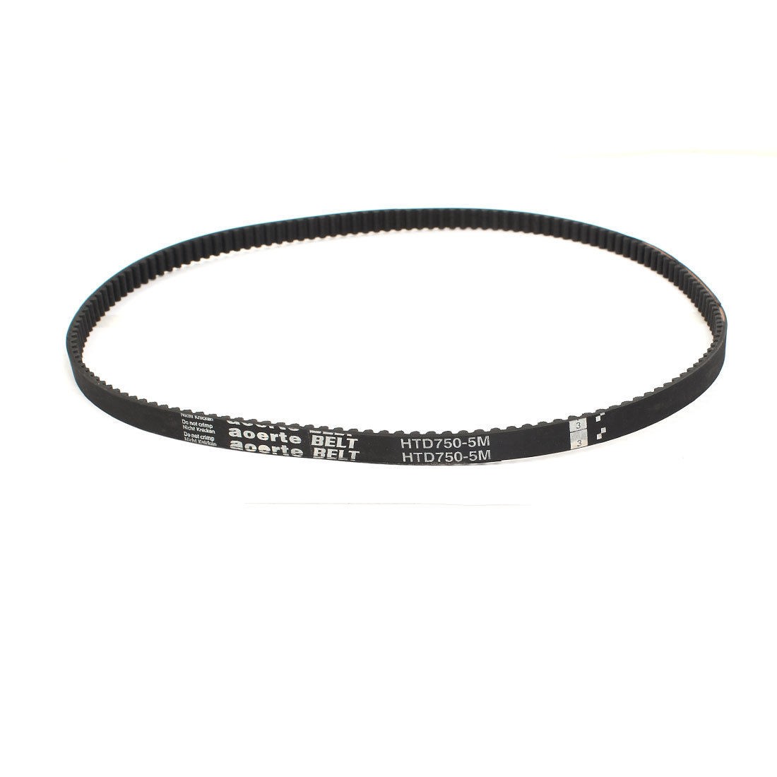 HTD 5M 5mm Pitch 150 Teeth 750mm Grith Timing Belt for 3D Printer CNC Robotics