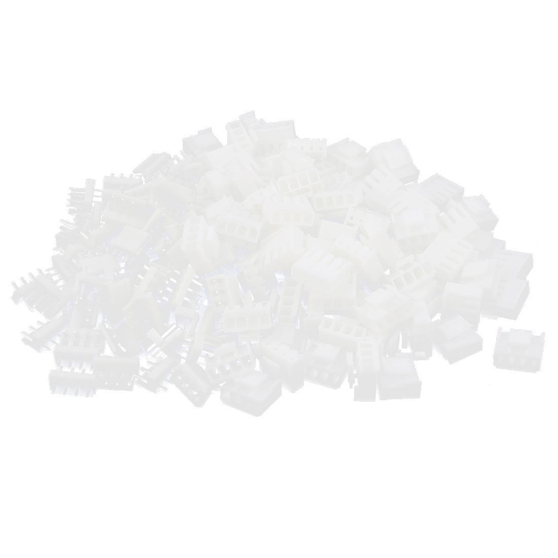 200pcs White VH3 96 4P Connectors 3 96mm Pitch Pin Header Housing