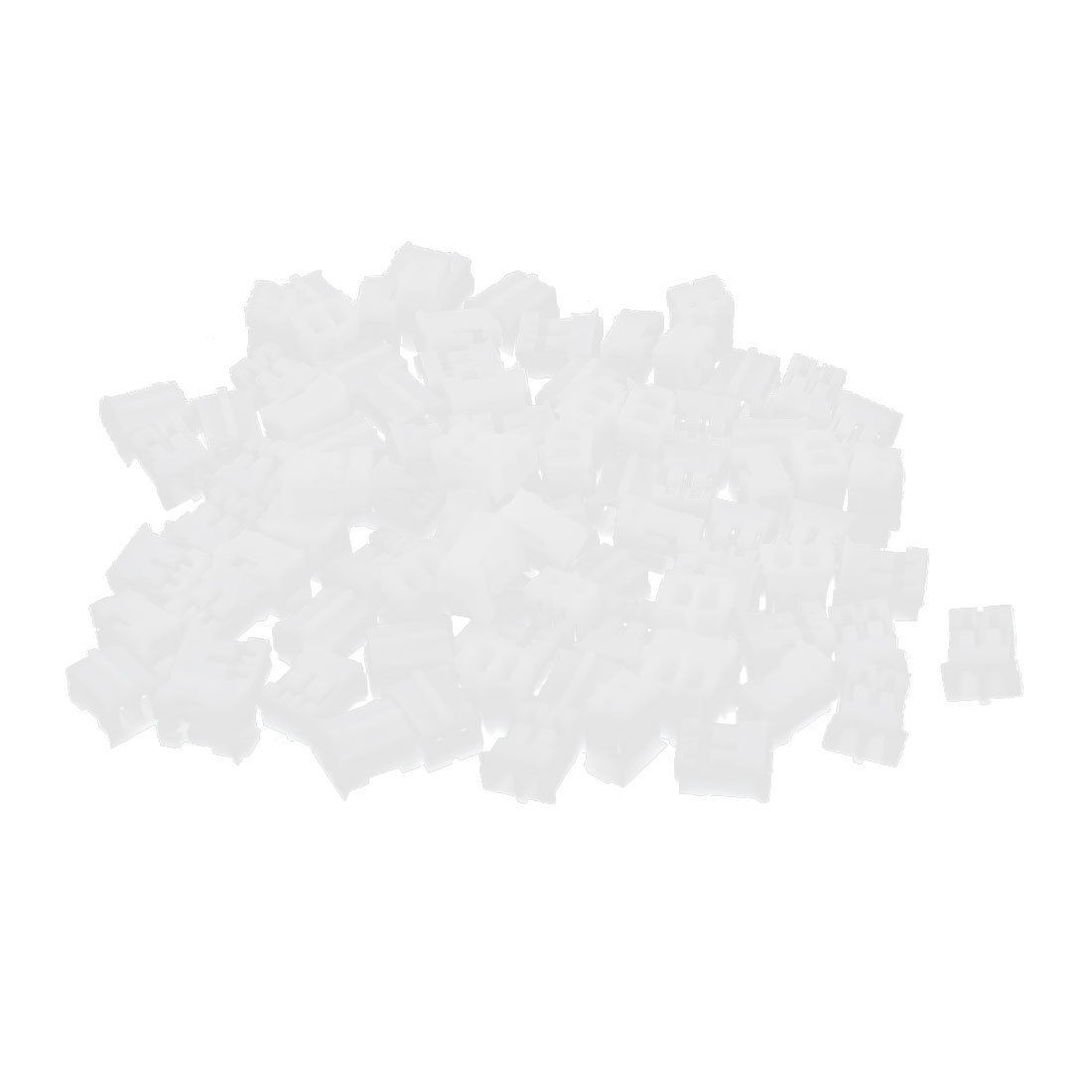 90pcs White Ph 2 0mm Pitch 2P Terminal Connector Housing for Jumper Wire