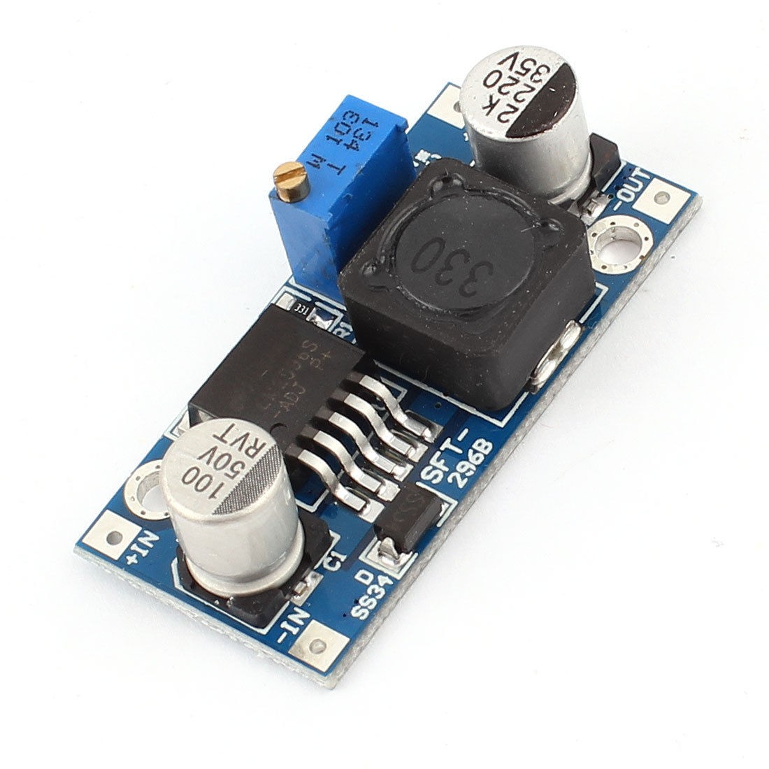 LM2596S DC DC Step Down CC CV Adjustable Power Supply Module