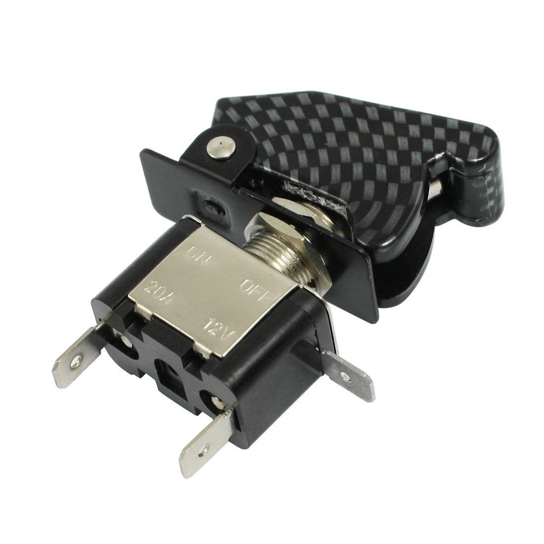 Racing Car Boat SPST On/Off 2 Position 3 Terminals Toggle Switch 20A 12V