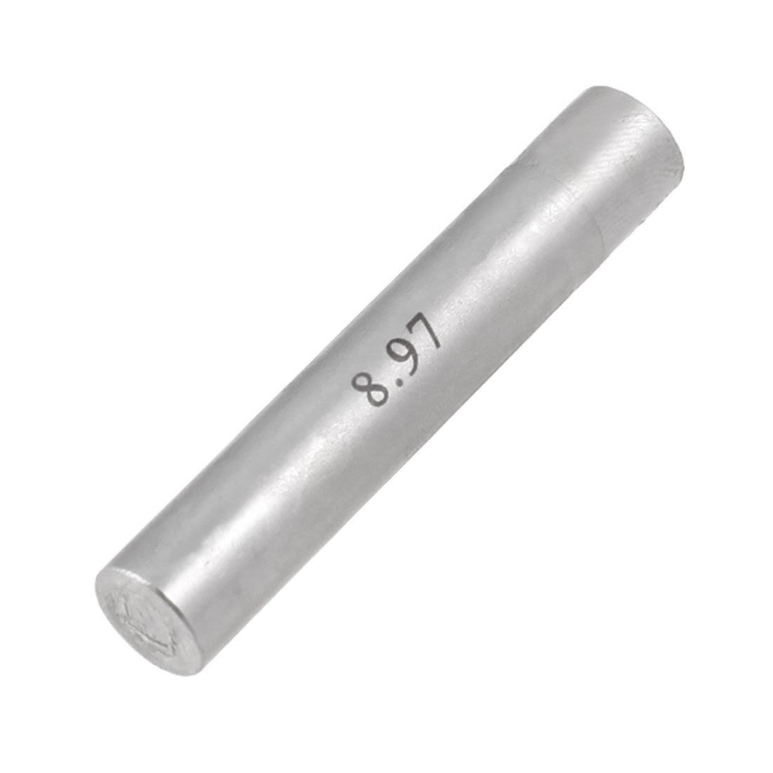 Hole Measuring 8.97mm x 50mm Pin Gage Gauge w Plastic Cylindrical Box